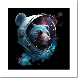 space bear Posters and Art